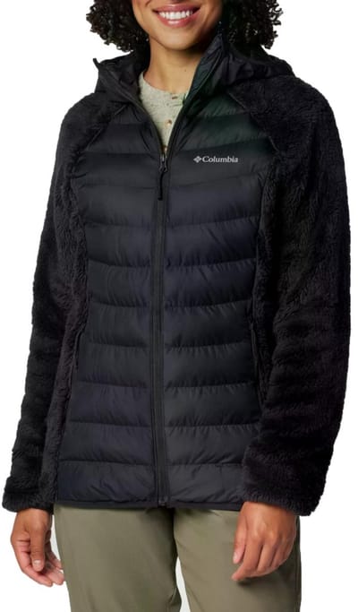 Columbia Powder Lite™ Ii Sherpa Hybrid Jas Zwart M Vrouw