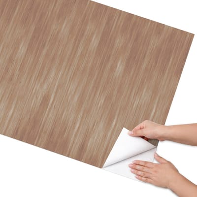Coloray Meubel Wrap Folie - Bruin Meubelfolie - 75x150 cm - Decoratiefolie Zelfklevend Houtstructuur - Meubelfolie Zelfklevend - Rustiek Meubelfolie - Wrapfolie Keuken - Wanddecoratie - Texturen