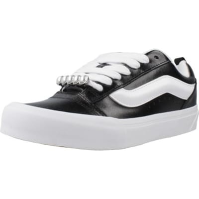 Vans Knu Skool Comfortabele Pasvorm Lage Top Skateschoenen Dames Sneakers Zwart VN000E9XCJK 36 black