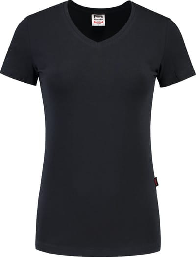 Tricorp Dames T-shirt V-hals 190 grams - Casual - 101008 - Navy - maat M