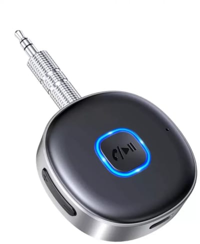 TOVBMUP Bluetooth-adapter - Draadloze autoheadset - Bluetooth-ontvanger - Stereo-installatie voor thuis - Bedrade hoofdtelefoon - 3,5 mm Bluetooth-adapter - Auto-EQ - Dubbele verbinding - 10 uur speeltijd