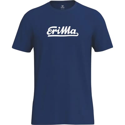 Erima Retro T-Shirt Kinderen - New Navy | Maat: 140