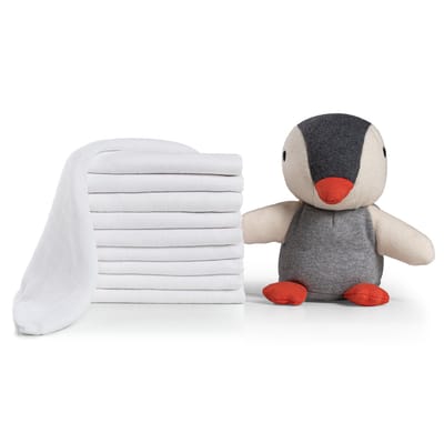 Laleni - Set van 10 Hydrofiele Doeken - Baby - 100% Katoen - 70x70 cm - Wit