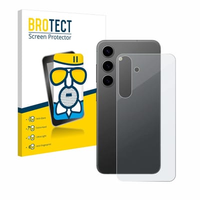 BROTECT - Screenprotector voor Samsung Galaxy S24 Plus (Achterkant) - Folie Beschermfolie Beschermglas matte