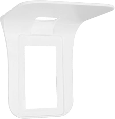 Dailygoods - Wandgemonteerde Uitlaatplank - Ruimtebesparend - Eenvoudig Te Gebruiken - Geschikt voor Tandenborstels - Inclusief Stopcontacten