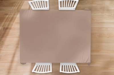 Tafelkleed - Tafellaken - 260x180 cm - Beige - Kleur - Roze - Binnen en Buiten