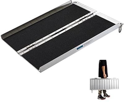 Opvouwbare Oprijplaten voor Rolstoelen - Draagbaar Aluminium voor Thuis en Entree