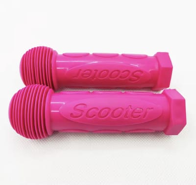 CHPN - Fietshandgrepen - Fietshandvatten - Voor Kinderen - Kinderfiets - Step - Driewieler - Roze - 2 stuks - Anti-slip - Universeel - Fiets accessoire - Fiets onderdeel