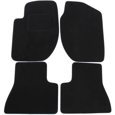 Tapis de sol - Lada - Vesta - Velours noir - 4 pièces - Ajustement précis