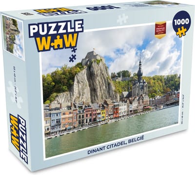 Puzzel Dinant Citadel, België - Legpuzzel - Puzzel 1000 stukjes volwassenen