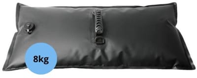 Watergewichtzak 8 kg - verzwaringszak van PVC - waterdicht - herbruikbaar