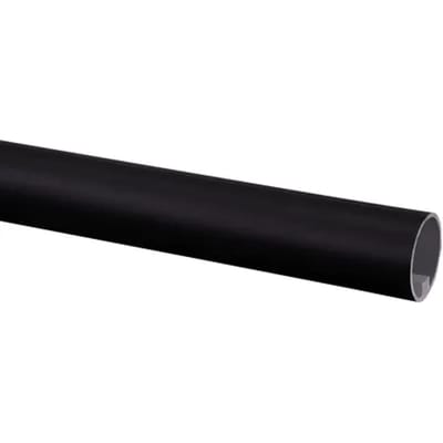 Trapleuning - Mat - Zwart - 270cm - Ø 45mm