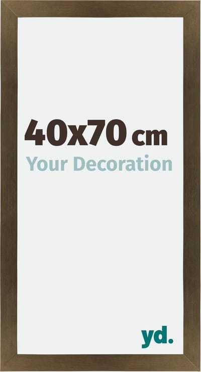 Your Decoration - Fotolijst 40x70 cm - MDF - Brons Decor - Mura