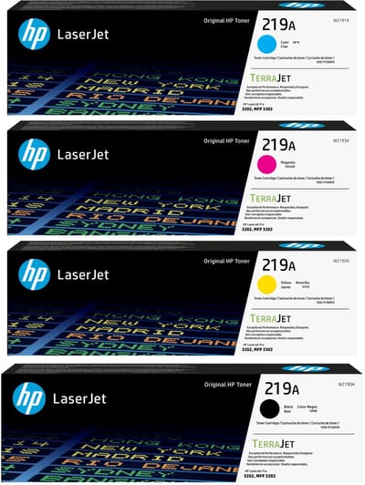 HP 219A - Originele LaserJet Tonercartridges - Black/Cyaan/Magenta/Geel - 4 Pack