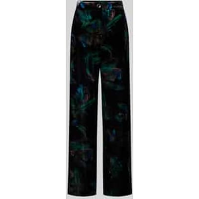 Brede broek van fluweel met een allround look
