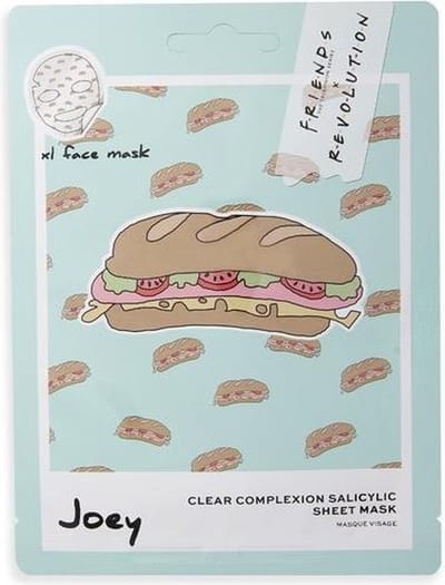 Makeup Revolution x Friends Joey Salicylic Sheet Mask - Gezichtsmasker