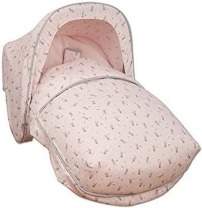 Baby Footmuff - Babyzak Autostoelhoes - Baby Vervoeren - Universele Pasvorm - 47 x 31 x 15 cm - Roze