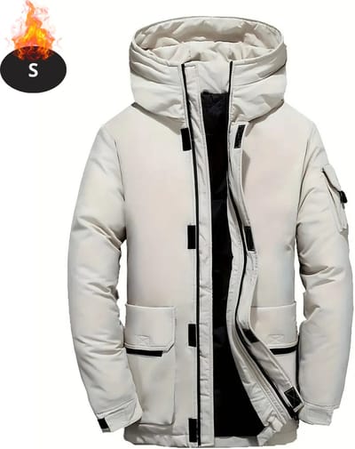 Livano Skipak - SkiBroek - Skijas - Ski Suit - Wintersport - Heren - Winter - Warm Fleece - Beige - Maat S