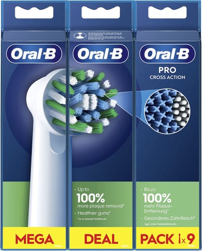 Oral-B Tandenborstelkoppen CrossAction