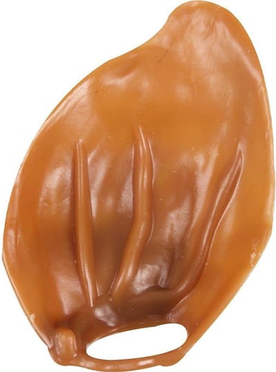 *** 3 X *** Flamingo veggie varkensoor - hondensnack glutenvrij smakelijk voor uw hond tandverzorgend, per stuk -kan wel voordeliger via volumekorting. Alle honden vinden deze snack verrukkelijk