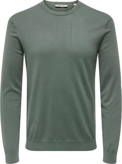 ONLY&SONS - ONSWYLER LIFE REG 14 LS CREW KNIT NOOS - Heren - Gebreide truien