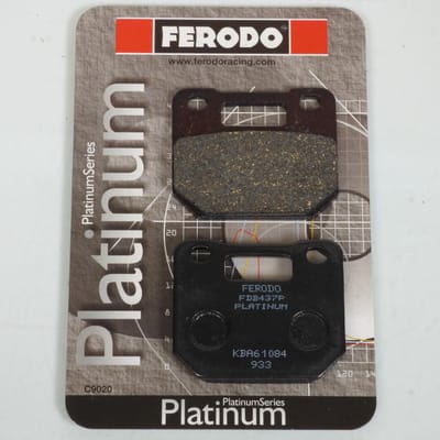 Plaquette de frein Ferodo pour Moto Suzuki 80 RG gamma 1984 à 1994 AV / FDB437P Neuf