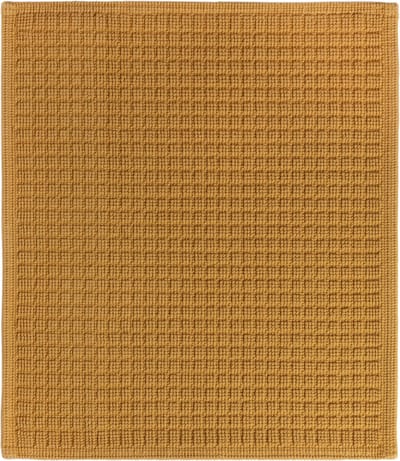 Casilin Badmat Antislip 55x60cm Royal - Waterabsorberende Badkamermat - Wasbaar en Sneldrogend - Voor Douche en Bad - 100% Katoen - Rechthoek - Geel, Oker