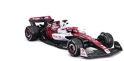 Modelauto 1:43 Alfa Romeo F1 Team Orlen C42 - Valtteri Bottas, met bestuurder en hard case