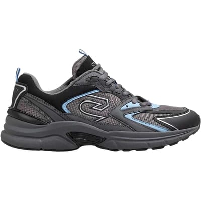Cruyff Heren Scorpius Logo Laag Gesneden Sneakers (Grijs Blauw)