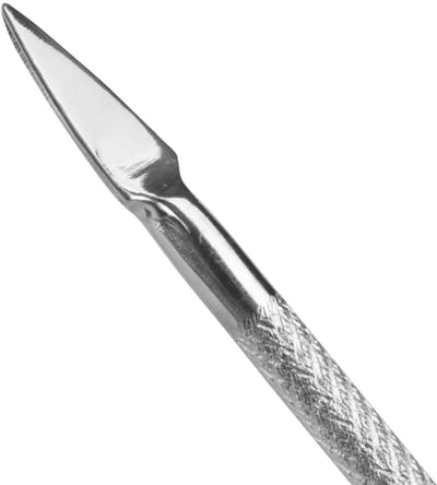 Allepaznokcie - Professioneel Manicure en Pedicure Mes - Roestvrij Staal - Antislip Handgreep - Dubbelzijdig