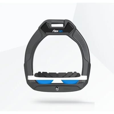 Veiligheidsstijgbeugels kind Incliné Grip Antraciet/Wit/Blauw Flex-On Safe-On