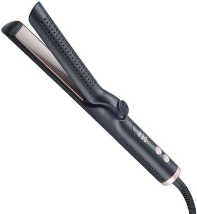 Haarstyler met Koude Lucht - 2-in-1 Gladstrijker Krultang - Voor Alle Haartypes - Koude Lucht Haarstyler - Langdurige Styling - Koude Lucht Haarstyler - 100-230°C LCD Scherm - Automatische Uitschakeling