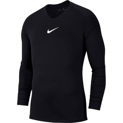 Nike Dry Park First Layer Longsleeve Shirt  Thermoshirt - Maat 128  - Unisex - zwart