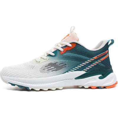 Lichtgewicht Hardloopschoenen voor Heren Sneakers Ademende Sportschoenen Joggen Mannelijk Atletisch Unisex Dames Buiten Tenis Masculino 41 white