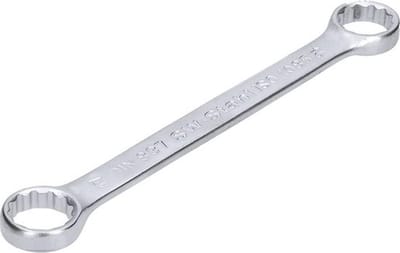 SW-Stahl 01310L dubbele ringsleutel 16 x 17 mm plat I rechte uitvoering I 12-kant I ringsleutel I dubbele sleutel I ringsleutel