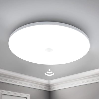 Plafondlamp met Bewegingssensor - Voor Keuken Slaapkamer Badkamer - Lamp Draadloos en Oplaadbaar - LED verlichting