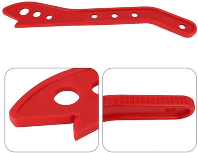 Dailygoods- Duwstok Ergonomisch Handvat - Veiligheid voor Tafelzaag - Houtgeleider - Handbescherming - ABS Materiaal - 42 cm Lengte - Zaagduwstok