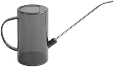 Transparante Gieter - Strooipot Plantenbak - Kamerplanten Water Geven - Lange Smalle Tuit - 1 Liter - Sterren Grijs