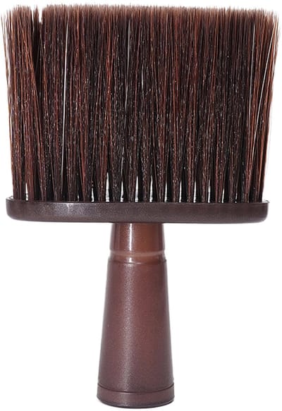 Somstyle Nekborstel Kapper - 15 x 10 CM - Nekkwast - Kappersborstel - Bruin