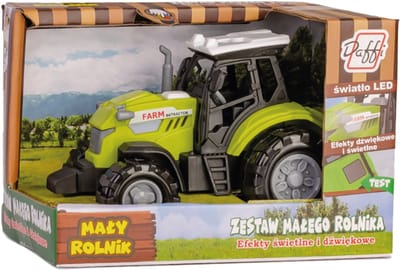 Daffi Mały Rolnik Serie - Speelgoedtractor - Licht- en Geluidseffecten - 1:43 Schaal