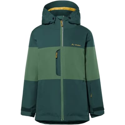 VAUDE Kids Snow Cup Jacket, Jas, Regenjas, outdoorJas, Regenjas, met kap, Hardshell Jas, Regenjas, waterdicht, Kinderen, Outdoorjas