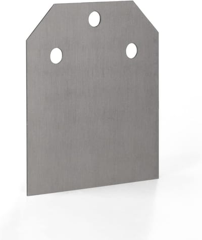 SnelShoppen - SDS Plus Spatula Meißel Vervangend Mes 100 mm - Harde Stalen Spatel voor Bouw en Renovatie - Ideaal voor Tegels, Lijm en Onkruid
