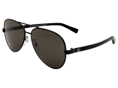 Tommy Hilfiger TH 1921/RE/S 003/IR Zonnebril - Dames - Heren - Zwart