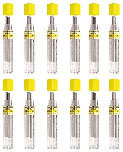Vulpotloden 0,9 mm - 12 Stuks Grafietvullingen voor Schrijven en Tekenen
