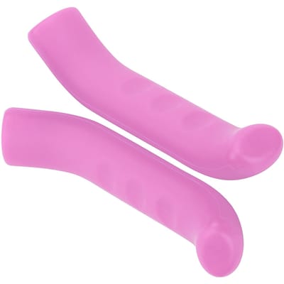 Remhendel Beschermhoes Silicagel Remhendel Handvat Cover Fiets Beschermhoes Pinkish