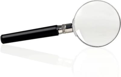 Go Go Gadget - Vergrootglas - Professioneel - 8x Vergroting - Insectenloep - 175x75mm - Leesloep - Zwart - 75mm