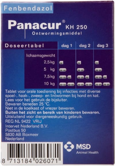 Panacur PetPaste - 2x 1 injector