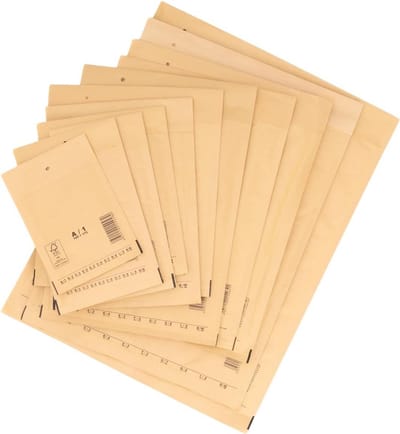 Luchtkussenzakken 290x370 mm Bruin - Zelfklevende Verzendzakken voor Beschermde Verzending 400 Stuks