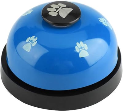 Honden- en Kattenbel voor Potty Training, Duurzame Training Bell met Antislip Rubbervoet, 4x7cm, Blauw