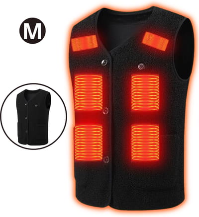 Bovista Verwarmde Bodywarmer - Heated Vest - Elektrische Bodywarmer - Extra Warm - Maat M - Zwart